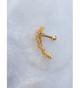 Tragus Küpe Piercing Çelik