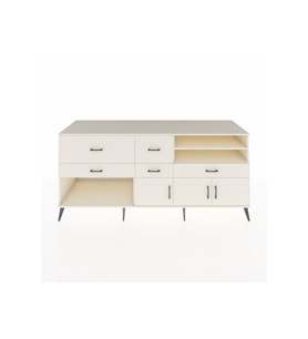 Kronos Konsol 4 Raflı 5 Çekmeceli 3 Kapaklı 220x59x99 Aytaşı-Aytaşı/Aytaşı