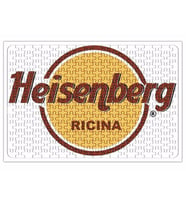 Heisenberg Logo Cafe Breaking Bad Puzzle 240 Parça Yapboz