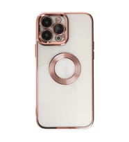 Apple İphone 14 Pro Kılıf Slot Silikon - Rose Gold