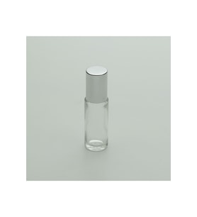 BOŞ PARFÜM ŞİŞESİ 4-5 ML (5 ADET) ROLL-ON GRİ KAPAKLI BOŞ ŞİŞE