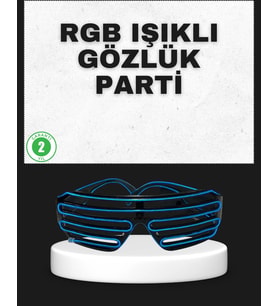 Parti ve Organizasyonlara Özel LED Işıklı Gözlük
