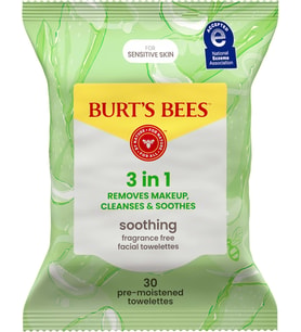 Bees Hassas Ciltler için Pamuk Özlü Yüz Temizleme Mendili
