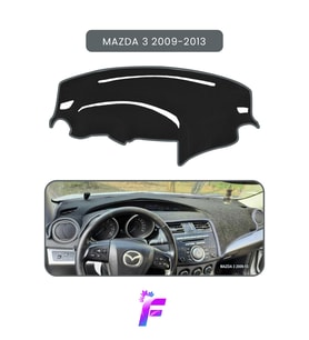MAZDA 3 (2009-2013) Araca Özel Torpido Örtüsü Ön Göğüs Kılıfı Tam Koruma Oto Aksesuar TD32