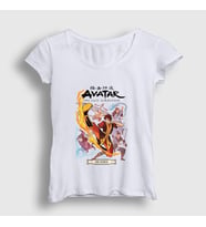 Presmono Kadın Beyaz Search Anime Avatar The Last Airbender T-Shirt 262603tt