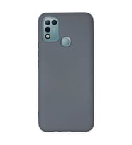 İnfinix 10 Play Kılıf Nano İçi Kadife - Gri