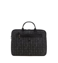 Bilik Deri Monogram Siyah Unisex Laptop & Evrak Çantası RH09 BUSİNESS-MG