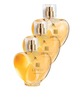 Lov U Together Kadın Parfüm Edp 50 Ml. Üçlü Paket