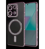 Pilelistore   Xiaomi Redmi Note 13 Pro 4G Joke Simli Magneticsafe Kılıf - Pembe