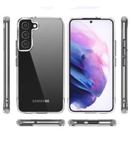 Galaxy S22 Plus Kılıf Zore Forst Köşeleri Airbagli Şeffaf Kılıf (Renksiz)
