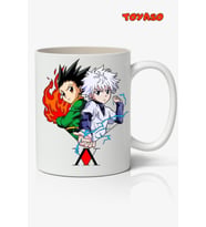 Hunter X Hunter Killua Zoldyck Gon Freecss Anime Temalı Beyaz Kupa Bardak Sevgiliye Arkadaşa Hediye