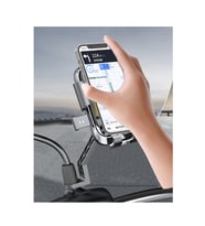Ayna Bağlantılı Motorsiklet Telefon Tutucu 4.7-7.0 inç arası telefonlara uyumlu