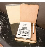 İktisatçı Ahşap Kutulu Defter Kalem Set