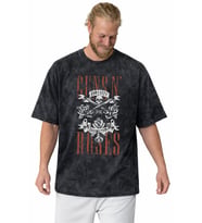 Tasarım Guns N' Roses Rock Metal Müzik Grubu Baskılı Unisex Oversize Vintage Yıkamalı Tişört