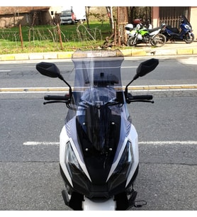 MOTOCAM RKS Veloce Ön Cam 2023-2026 Model 75cm Füme Renkli 4mm UZUN
