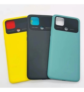 Xiaomi Poco C40 İle Uyumlu Arka Pil Kapak (Mavi)