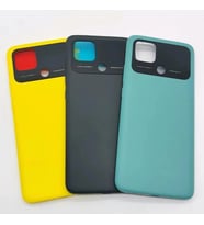 Xiaomi Poco C40 İle Uyumlu Arka Pil Kapak (Mavi)