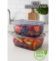 1.2 LT TEKLİ SEBZE MEYVE SAKLAMA KABI OKUL BESLENME KUTUSU