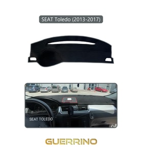 SEAT Toledo (2013-2017)TORPİDO KORUMA HALISI GRİ KENAR