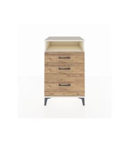 Hyperion Komodin Tek Raflı 3 Çekmeceli 60x44x96 Aytaşı-Çam