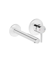 A42581-Vitra Origin Ankastre Lavabo Bataryası Sıva Üstü Grubu, Krom