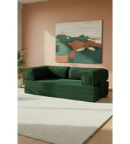 Comfort Legom Koltuk Tv Koltuğu Yatak Kanepe (Zümrüt Yeşili)