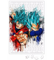 Goku e Vegeta Puzzle 240 Parça Yapboz