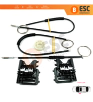 Audi A3 S3 MK3 8V 2012-2021 4/5 Kapı 8V4837461 İçin Elektrikli Ön Sol Cam Kriko Tamir Seti