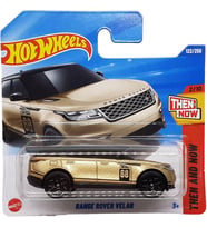 Hot Wheels - Range Rover Velar - Then And Now 2/10 - Hyy63 - Kısa Kart - Land Rover - Metalik Altın (Çok Renkli)