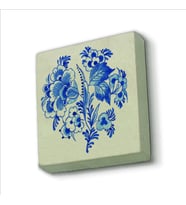Hollanda Deseni Baskılı Doğaltaş  Magnet(KD-093)Buzdolabı Süsü