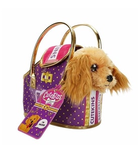Mey İthalat® 50585 Taşıma Çantalı Peluş Köpek -