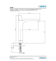 ECA Myra Yüksek Tip Lavabo Bataryası 102108984H (Krom)