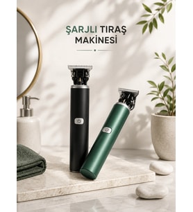 Mey İthalat® Tıraş Makinesi Profesyonel Suya Dayanıklı Paslanmaz Çelik Sine Kaydı Çizik Tıraş