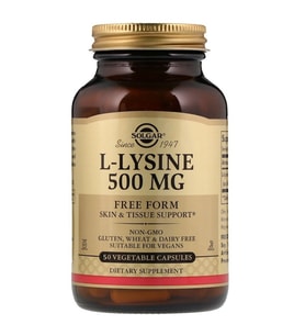 Solgar L-Lysine 500 mg 50 Kapsül