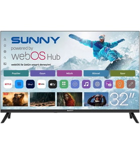 Sunny SN32HMLN 32'' 82 Ekran Hd Ready Smart webOS Led TV