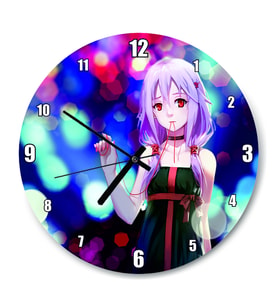 Cakatablo Anime Yalnız Hisseden Kız Duvar Saati