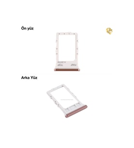 Samsung Z Fold 2 Sim İç Yuvası Tekli Pembe Sim yuvası sim tepsisi sim aparatı yeni sim yuvası tekli sim tepsisi sim çekmecesi
