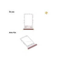 Samsung Z Fold 2 Sim İç Yuvası Tekli Pembe Sim yuvası sim tepsisi sim aparatı yeni sim yuvası tekli sim tepsisi sim çekmecesi