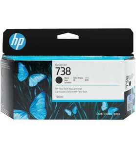 Hp 498N4a (738) Black Desıgnjet Ink 130 Ml