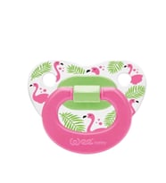 Wee Baby Desenli Damaklı Emzik No:2 6-18AY 834 Pembe