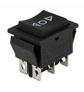LOCKWAY IC-111 Geniş Işıksız  Anahtar 6P Oklu Yaylı  10 Adet