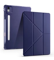 Lenovo Idea Tab Pro 12.7 TB-373FU Kılıf Zore Tri Folding Kalem Bölmeli Standlı Kılıf