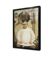 Dr Mayer Hermann Çerçeveli Cam Tablo