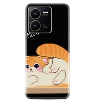 Vivo Y35 Kılıf Hayat Serisi Desenli Meowwww - Ürün Numarası 2020