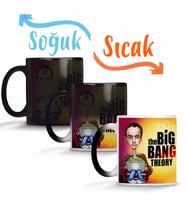 The Big Bang Theory Sihirli Kupa Bardak Porselen