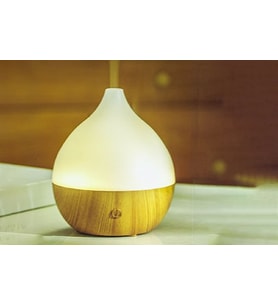 Led Işıklı Hava Nemlendirici Difüzör (Beyaz)