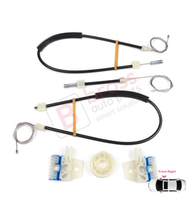 VW Jetta MK6 A6 IV 2010-2018 5C6 5C6837462 İçin Elektrikli Ön Sağ Cam Kriko Tamir Seti