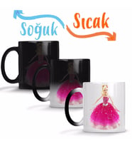 Barbie 03 Sihirli Kupa Bardak Porselen