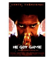 He Got Game Film Posteri Tablo Ahşap Poster Dekoratif
