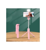 Işıklı Selfie Çubuğu, Uzaktan Kumandalı Tripod ve Canlı Yayın Işığı